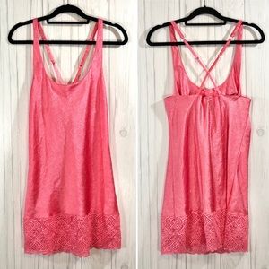 Vintage Victoria’s Secret Pink Satin Chemise